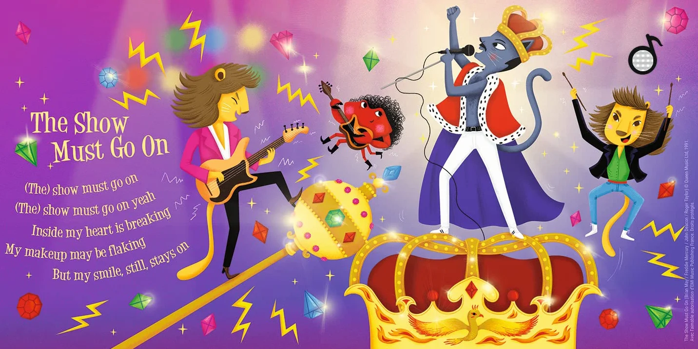 Livre musical - Mon premier Queen