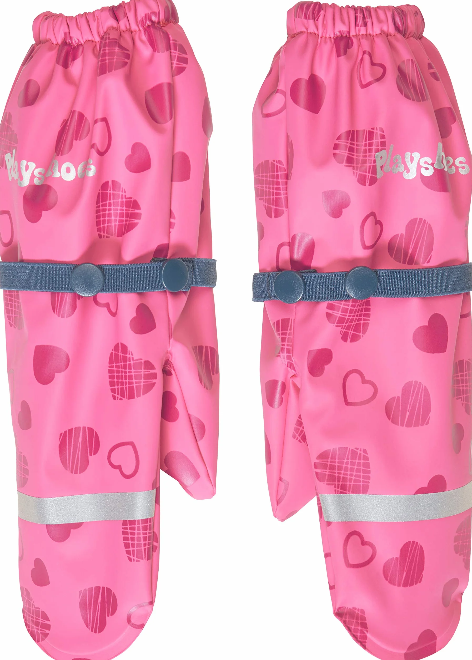 Playshoes rękawiczki Uniseks - dzieci Matschhandschuh mit Fleece-Futter Herzchen