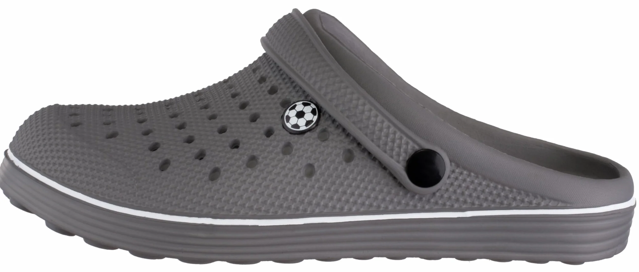 Brandsseller Męskie chodaki piłkarskie, letnie chodaki, buty kąpielowe, buty ogrodowe, kapcie domowe