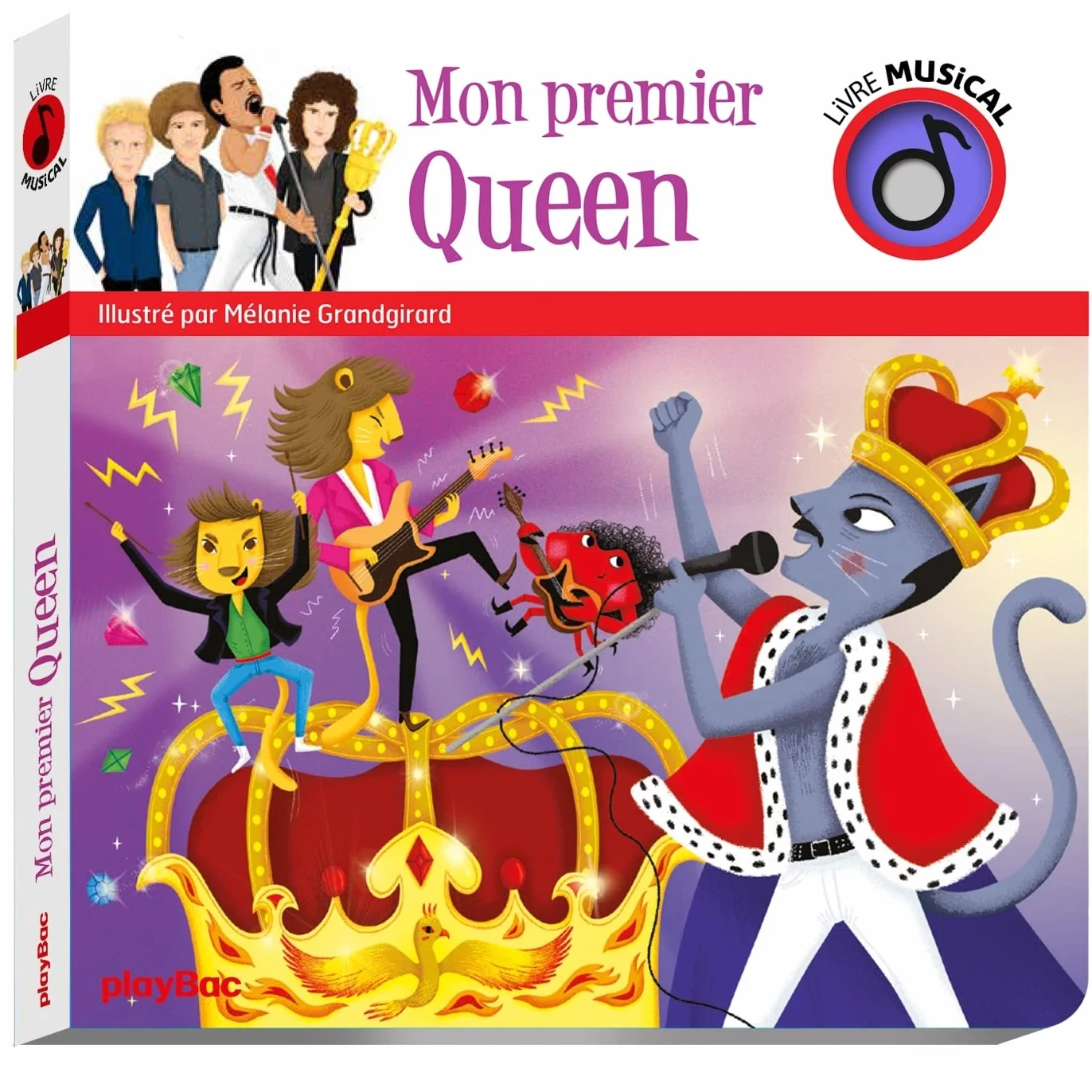 Livre musical - Mon premier Queen