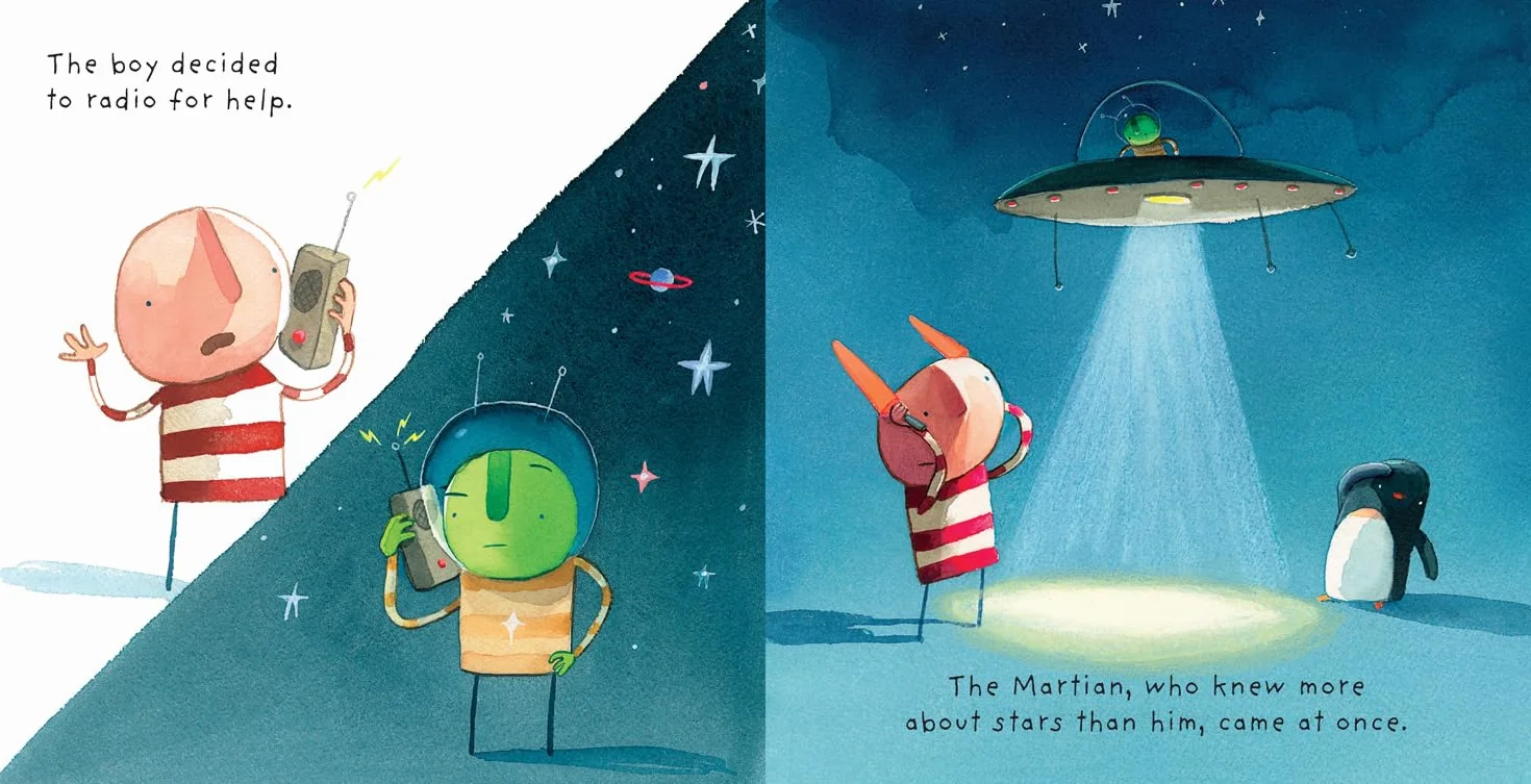 Where to Hide a Star: A new illustrated story about friendship, featuring the boy and the penguin, from highly regarded picture-book creator, Oliver Jeffers