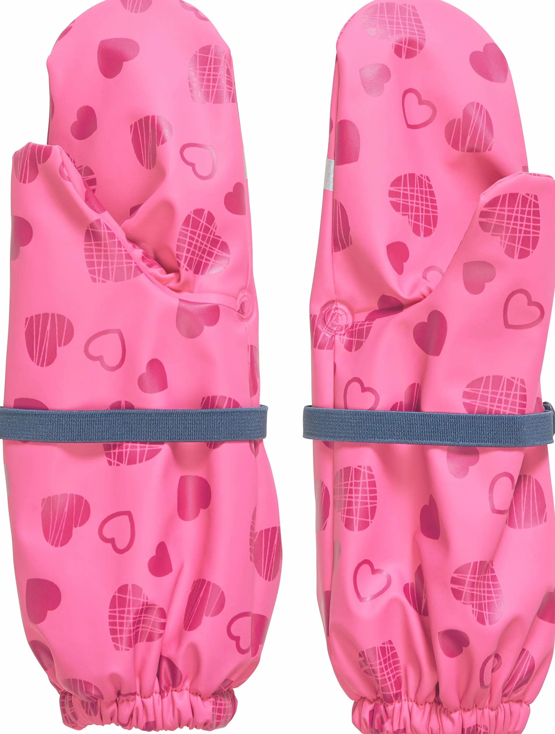 Playshoes rękawiczki Uniseks - dzieci Matschhandschuh mit Fleece-Futter Herzchen