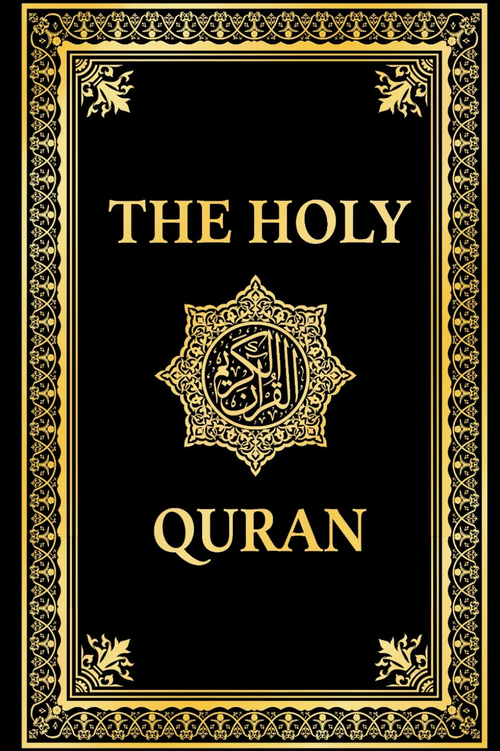 The Holy Quran in English, Noble Quran English Translation by Marmaduke Pickthall: Premium Paperback Black Edition, Koran in English (annotated)