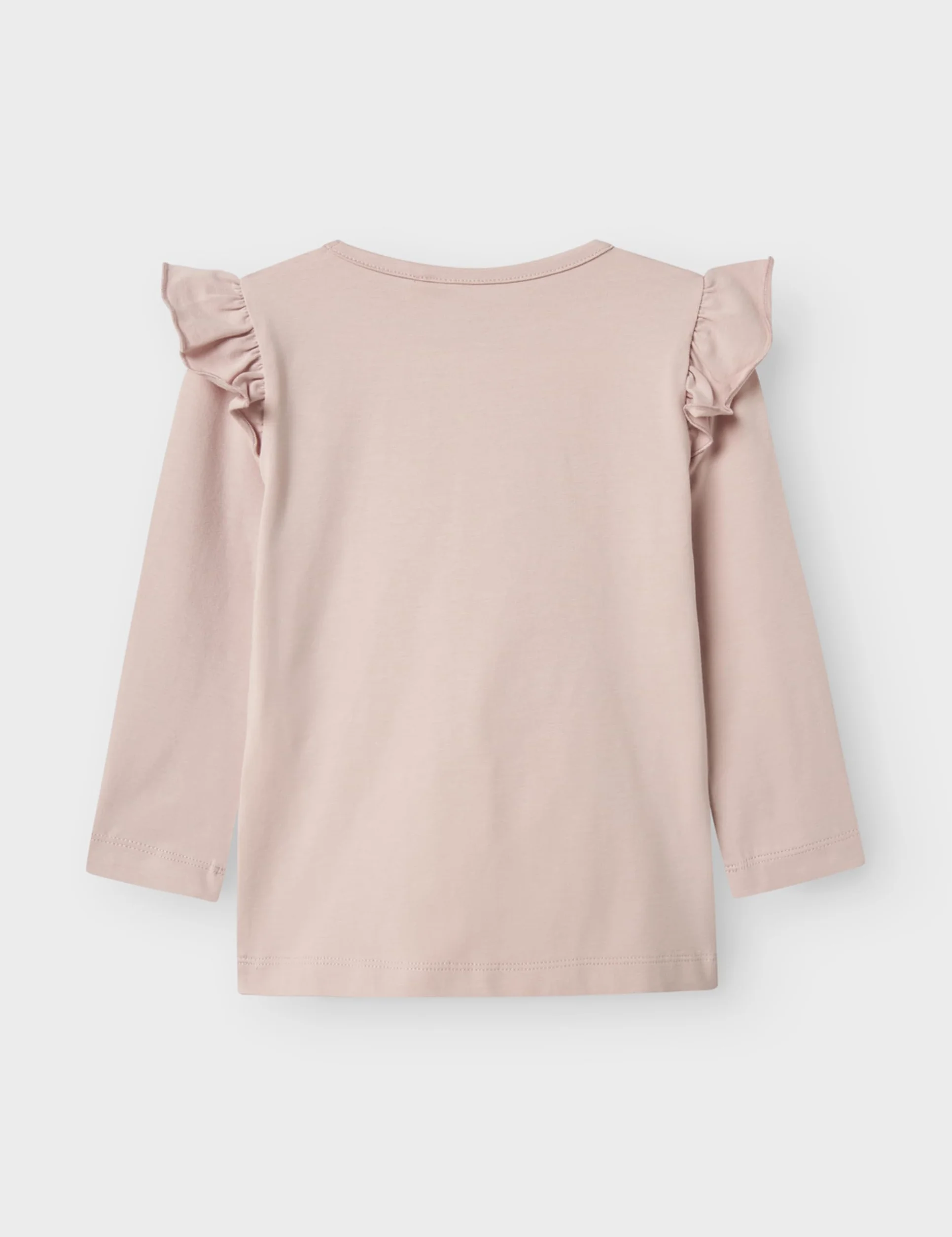 NAME IT Dziewczęca juta Gabby Ls Top Box Sky