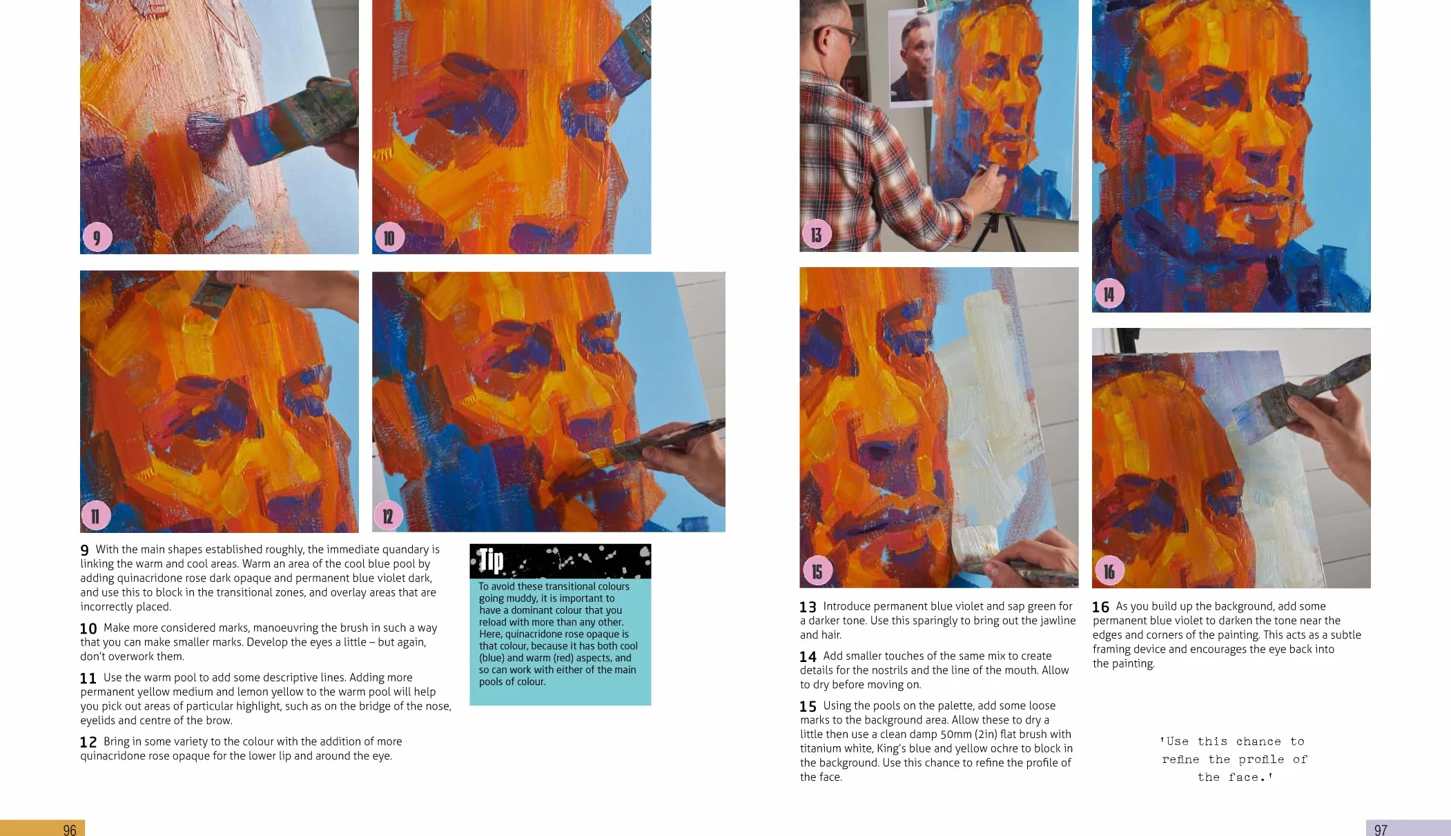 Painting Portraits in Acrylic: A Practical Guide to Contemporary Portraiture