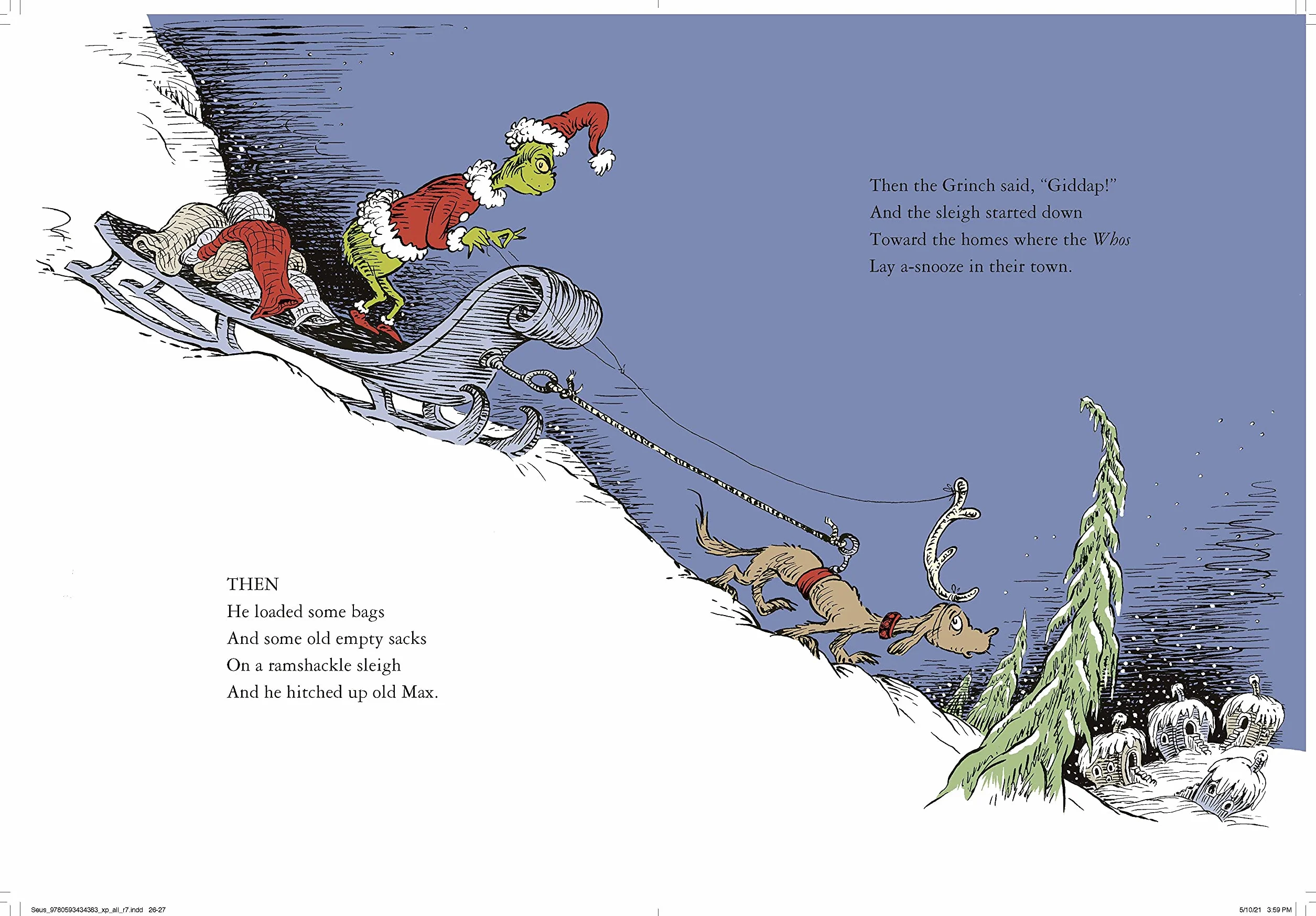 How the Grinch Stole Christmas! Full Color Edition: Full Color Jacketed Edition