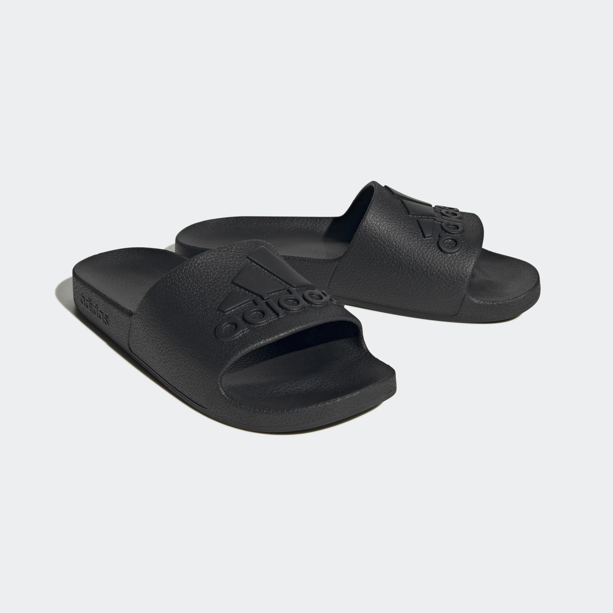 adidas Uniseks Adilette Aqua Slides Slipper, Core Black / Core Black, 39 EU