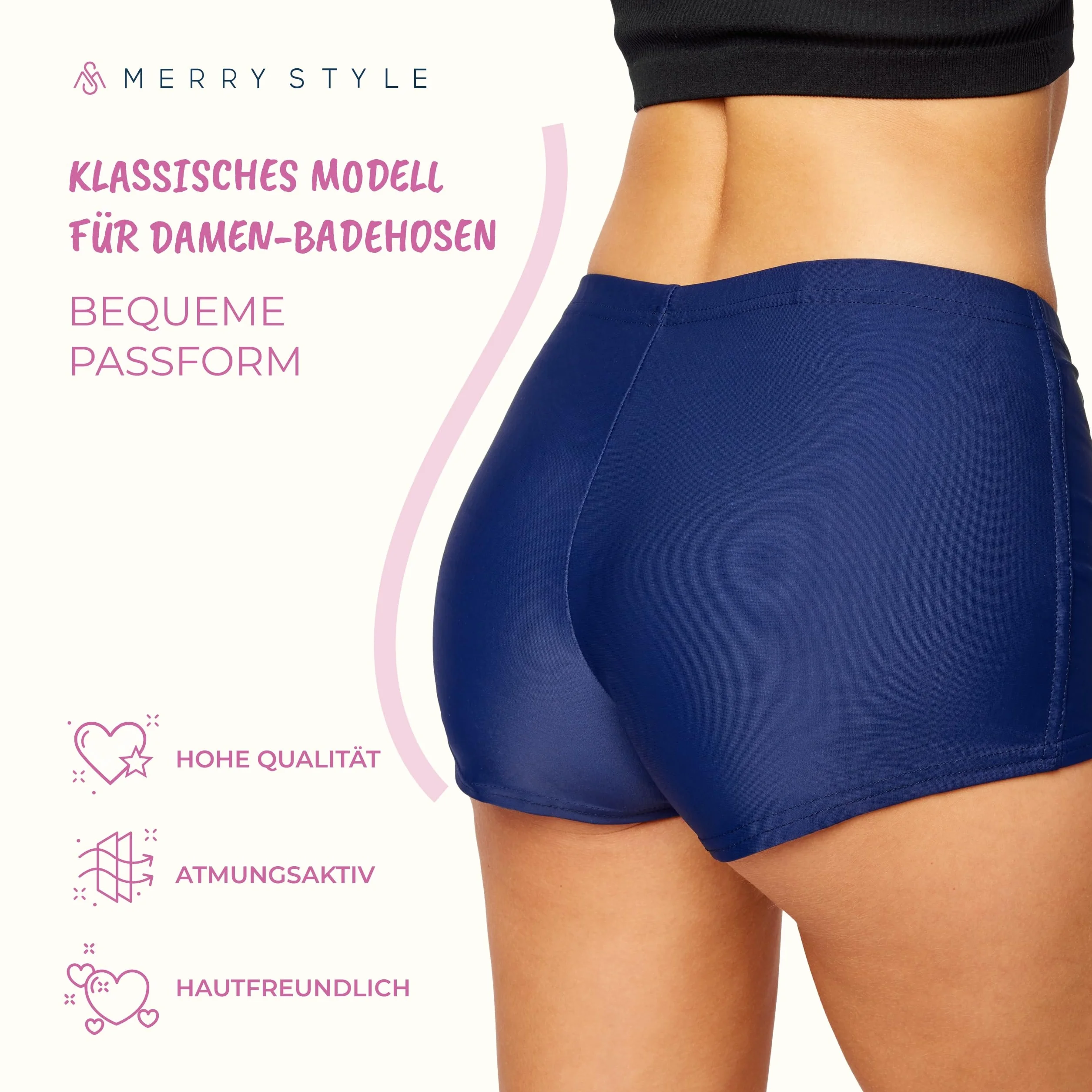 Merry Style Dół bikini Kobiety Hi-leila