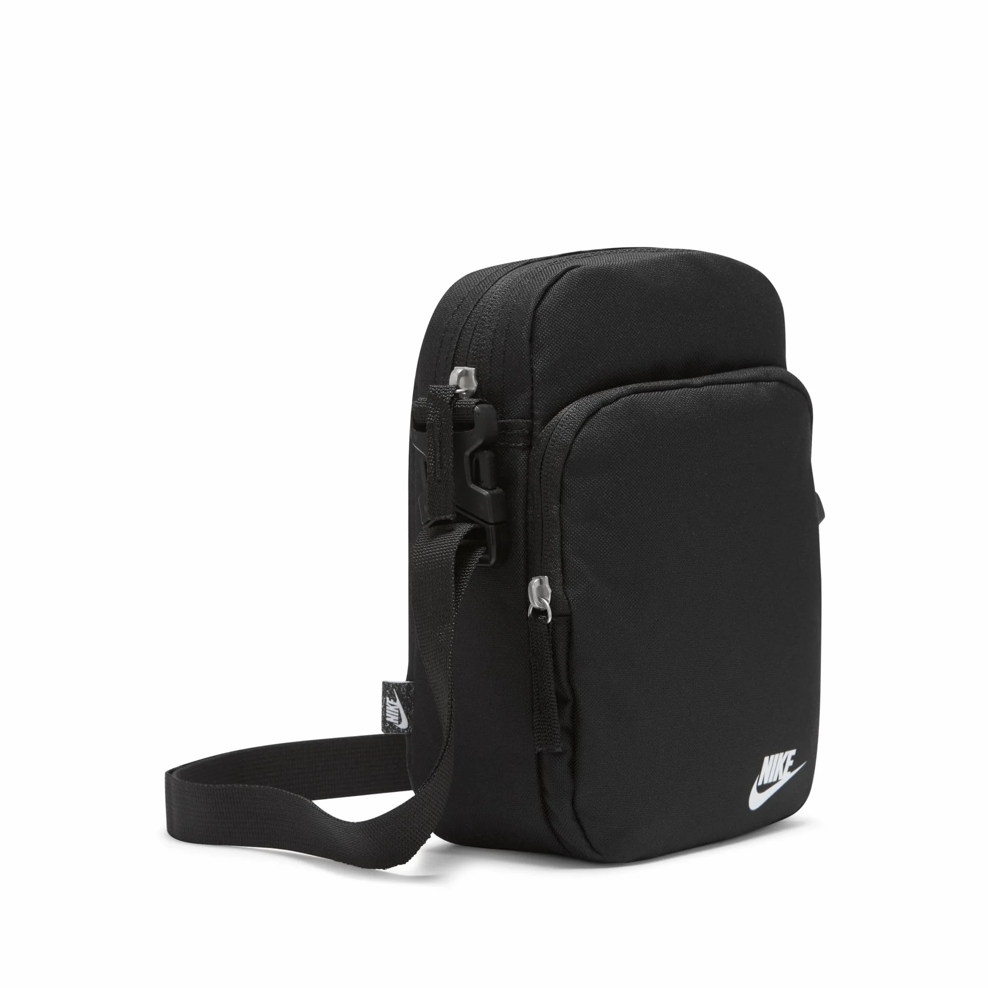 Nike Unisex – torba na pasek dla dorosłych, czarna/biała, rozmiar uniwersalny